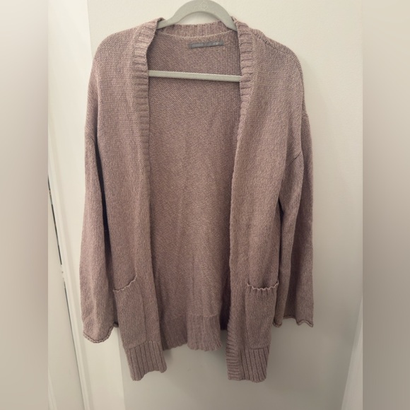 Rubbish Sweaters - Women's knit Sweater Cardigan light purple / pink